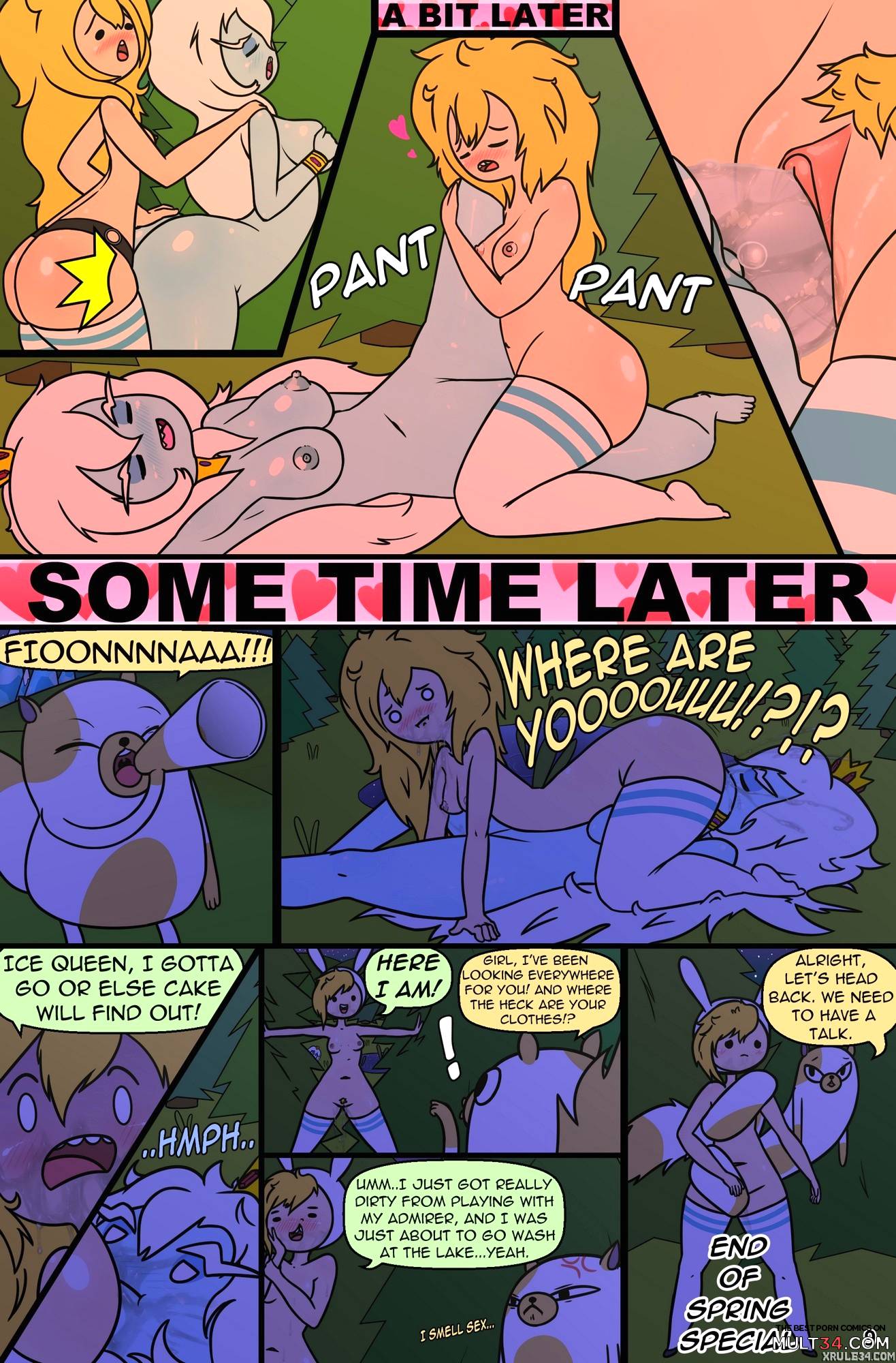 MisAdventure Time Spring Special: The Cat, the Queen, and the Forest page 9