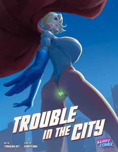 Power Girl: Trouble in the City page 1