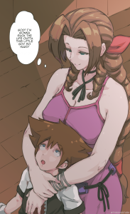 Aerith and Sora page 1