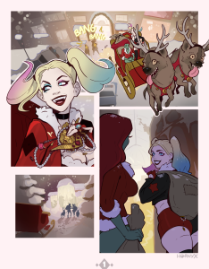 Harley and Ivy’s Christmas Kiss